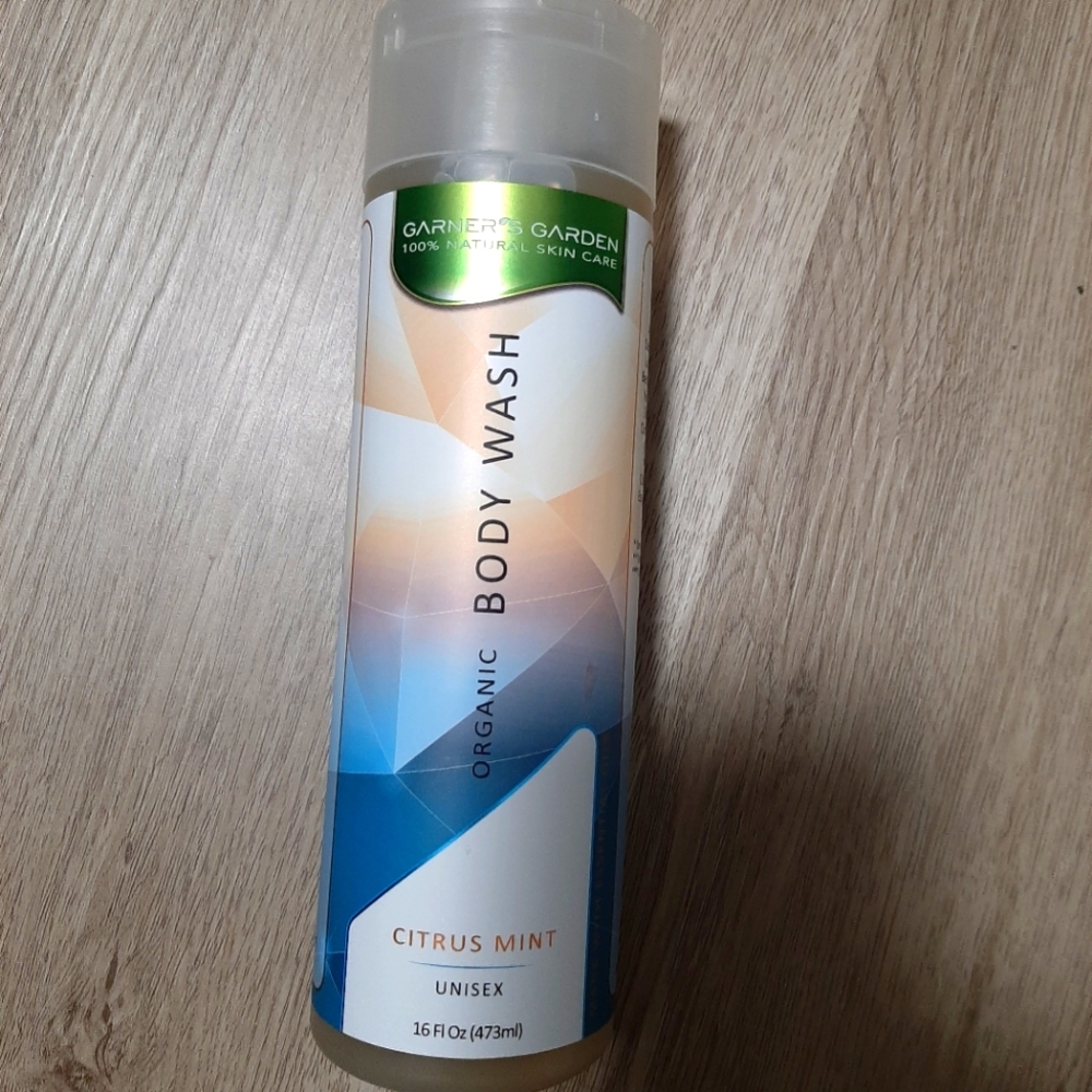 Garner's garden organic body wash